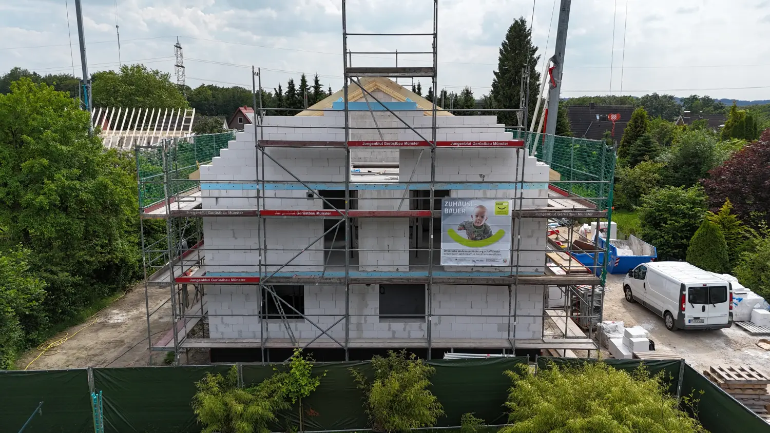 Haus im Bau GARABAG